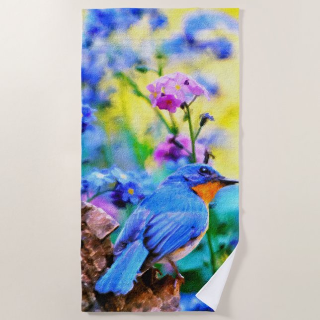 Serviette De Plage Melody Meadow (Devant)