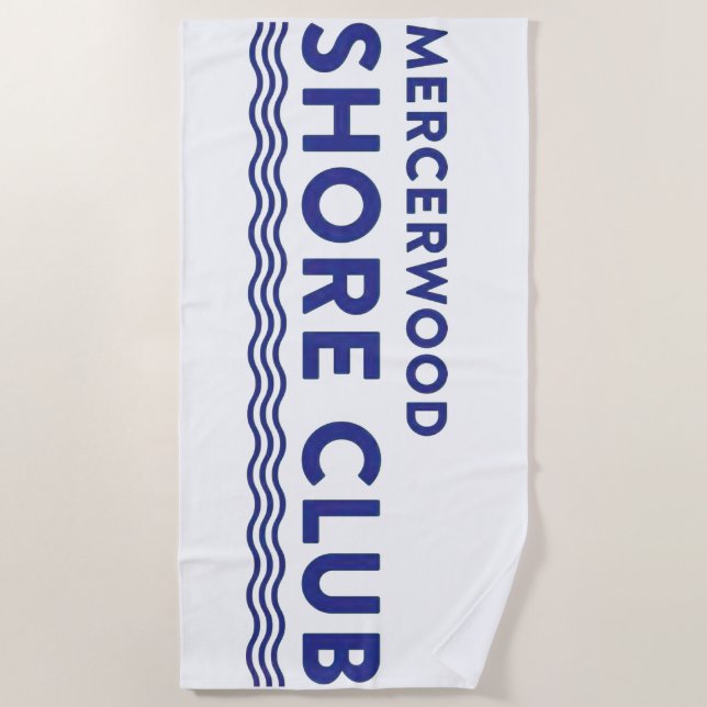 Serviette de plage "Mercerwood" (Devant)