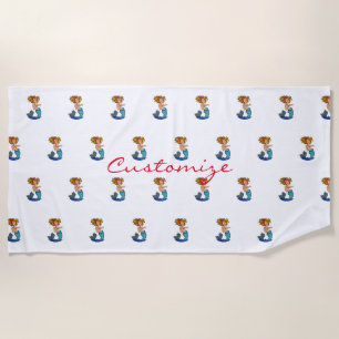 Serviette De Plage Mermaid Thunder_Cove