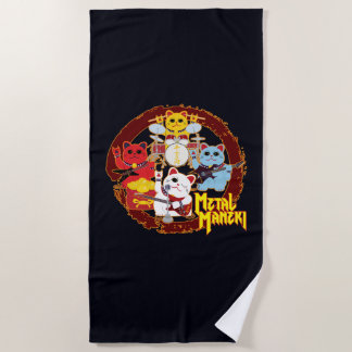 Serviette De Plage Métal Maneki