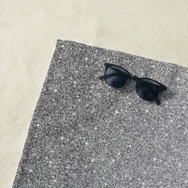 Serviette De Plage Miss America USA Pageant Glam Parties scintillant  (En situation)