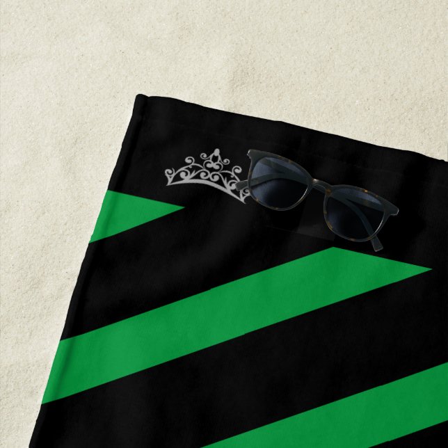 Serviette De Plage Miss America USA Rodeo Crown Beach Towel (En situation)