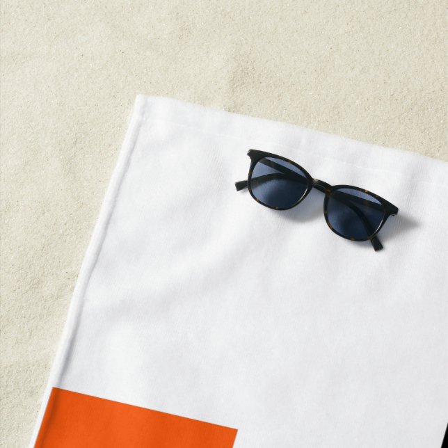 Serviette de plage mobile (En situation)