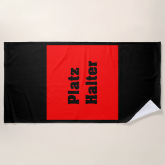 Serviette De Plage modèle