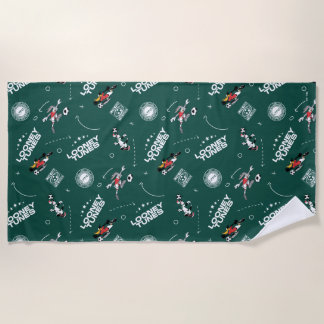 Serviette De Plage Modèle de manuel de football LOONEY TUNES™