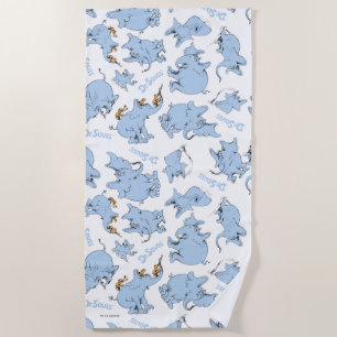 Serviette De Plage Modèle de singe Horton Hears A Who