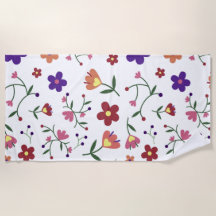 Modèle floral à main