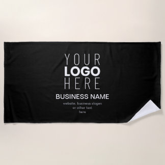 Serviette De Plage Modèle promotionnel simple pour le logo de votre e