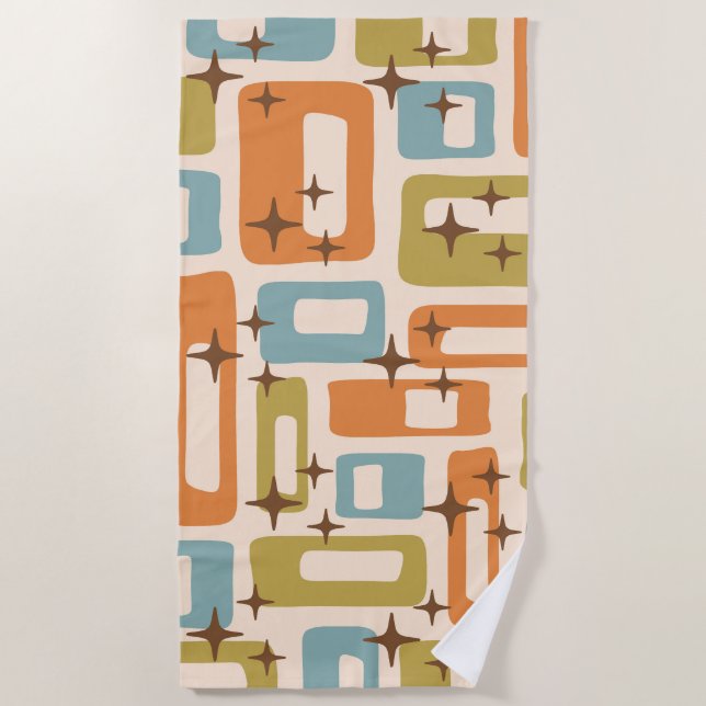 Serviette De Plage Moderne (Devant)