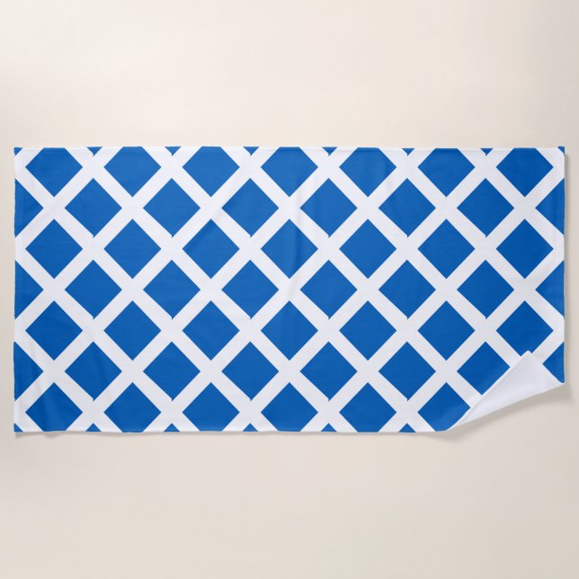 Serviette De Plage Montrez vos couleurs – Écosse (Devant)