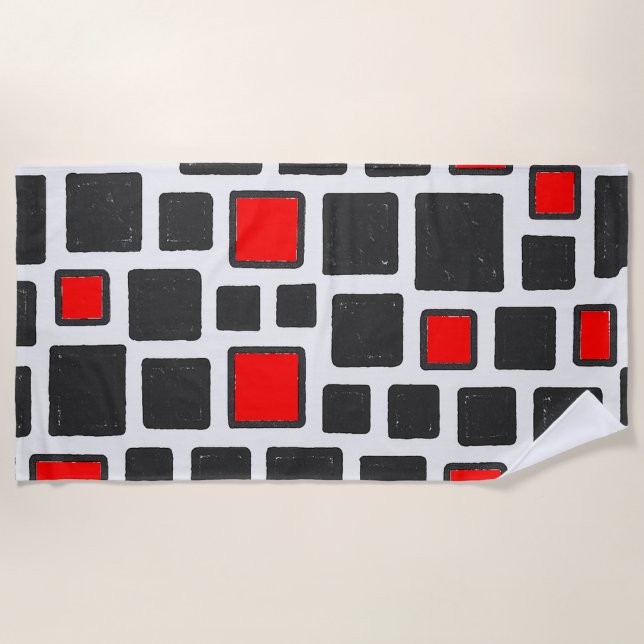 Serviette De Plage Motif  (Devant)