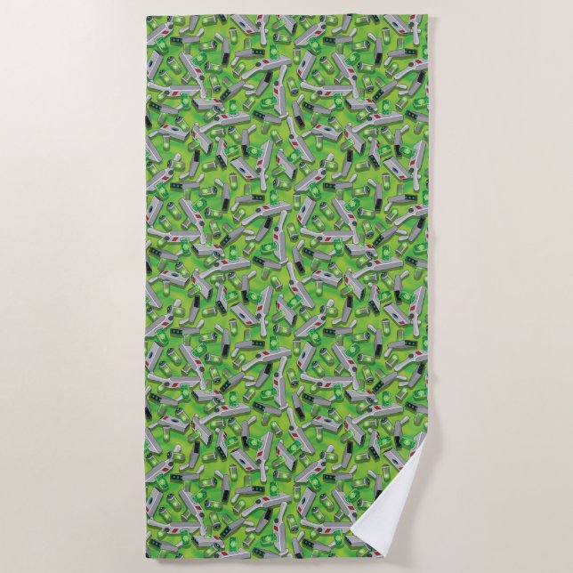 Serviette De Plage Motif d'armes du portail (Devant)