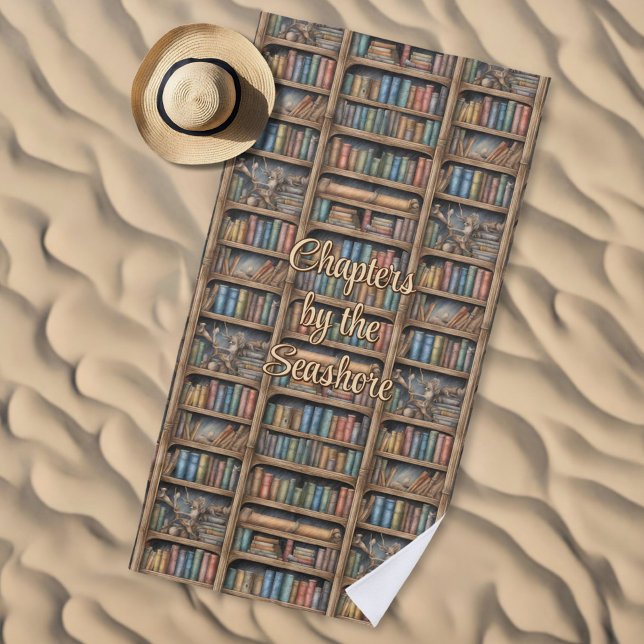 Serviette De Plage Motif de bibliothèque Fairytale (Créateur téléchargé)