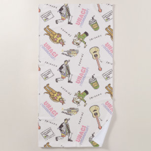 Serviette De Plage Motif de dessin animé Tan FRIENDS™