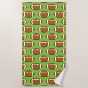 Serviette De Plage Motif de football américain