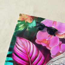 Motif de surface sans couture Jungle Dreams avec p