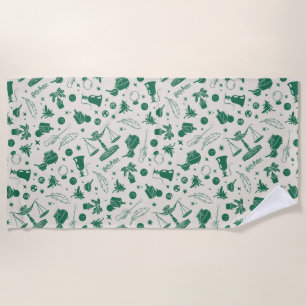 Serviette De Plage MOTIF du club de classe HOGWARTS™