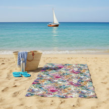 Motif floral baroque