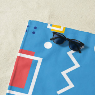 Serviette De Plage Motif géométrique 1