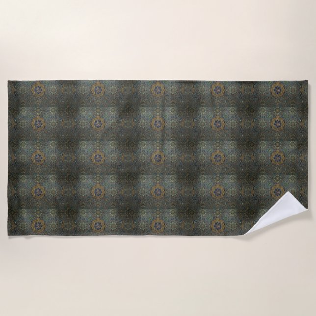 Serviette De Plage Motif Islamique (Devant)