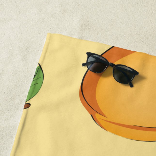Serviette De Plage Motif pêche 7 (En situation)