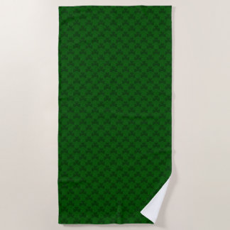 Serviette De Plage Motif shamrock