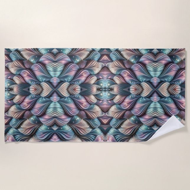 Serviette De Plage Murmures de sirène (Devant)