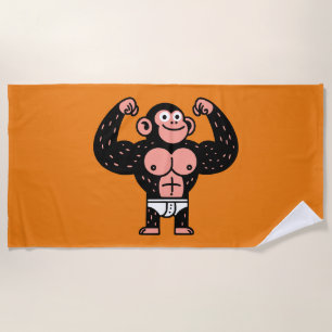 Serviette De Plage Musculaire