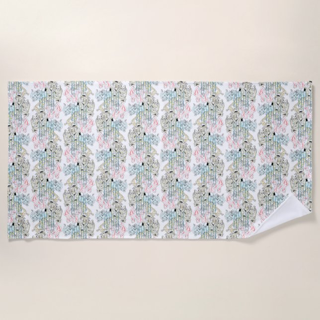 Serviette De Plage MusiK (Devant)