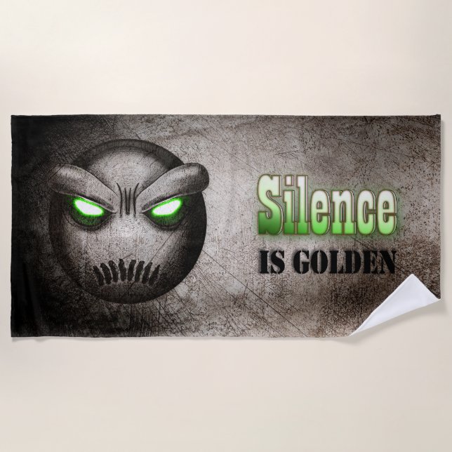 Serviette De Plage Mutemoji Vintage (Devant)