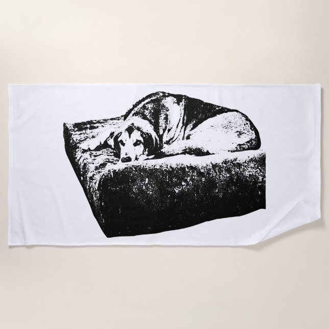 Serviette De Plage Nap Sunlit (Devant)