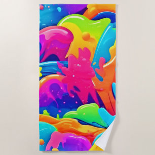 Serviette De Plage Nébuleuse des couleurs