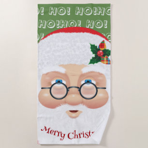 Serviette De Plage Noël du Père Noël