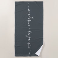 Noms Chic De Monogrammes Nouveaux Mariés Hors Noir