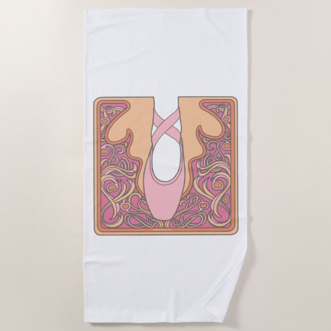 Serviette De Plage Nouveau Ballet (Devant)
