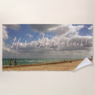 Serviette De Plage Nuages à Hollywood Beach