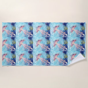 Serviette De Plage Objectifs du calmar