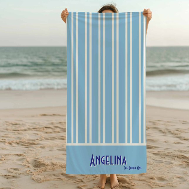 Serviette De Plage Ocean Blue City Chic Bachelorette (Créateur téléchargé)