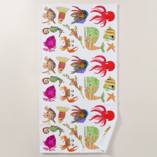 Serviette De Plage Ocean Friends Beach Towel