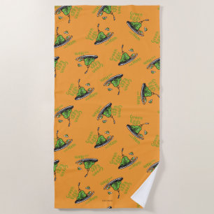 Serviette De Plage Œufs verts et jambon modèle