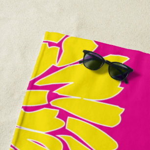 Serviette De Plage Oh Dahlia !