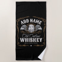 Old Moonshine Whiskey Étiquette AJOUTER PHOTO Nom 