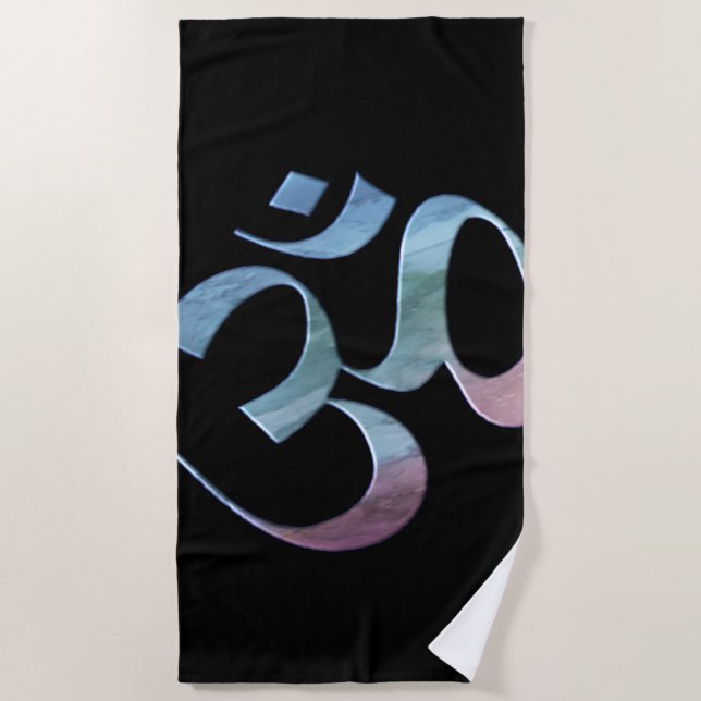 Serviette De Plage Om 1 (Devant)