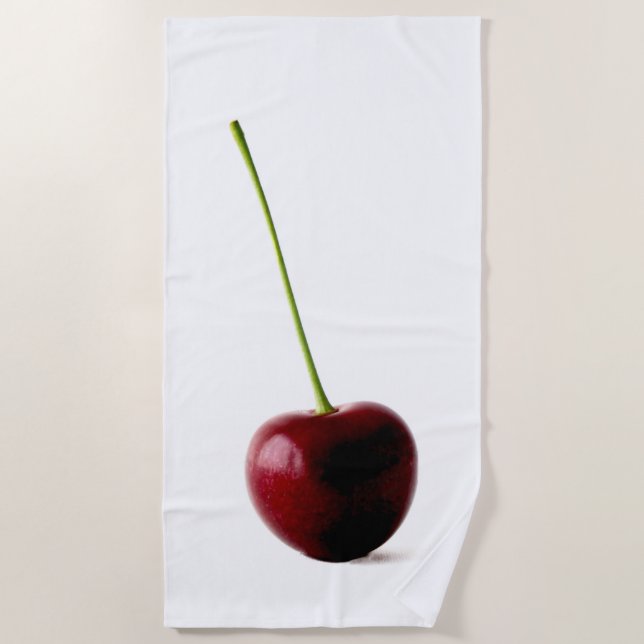 Serviette De Plage One Sweet Cherry btcna (Devant)