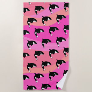 Serviette De Plage Orca Killer Whale