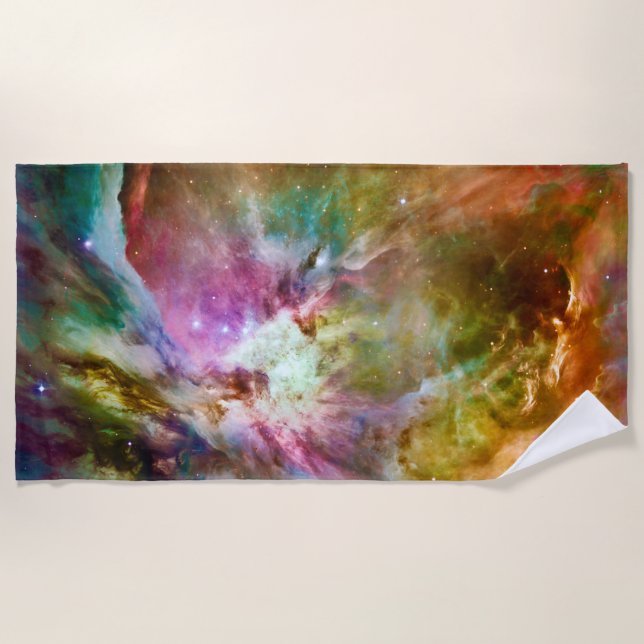 Serviette De Plage Orion décoratif Nebula Galaxy Photo spatiale (Devant)