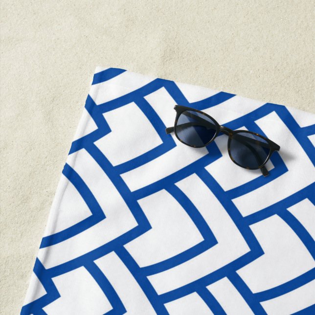 Serviette De Plage Ornements de luxe 32 (En situation)