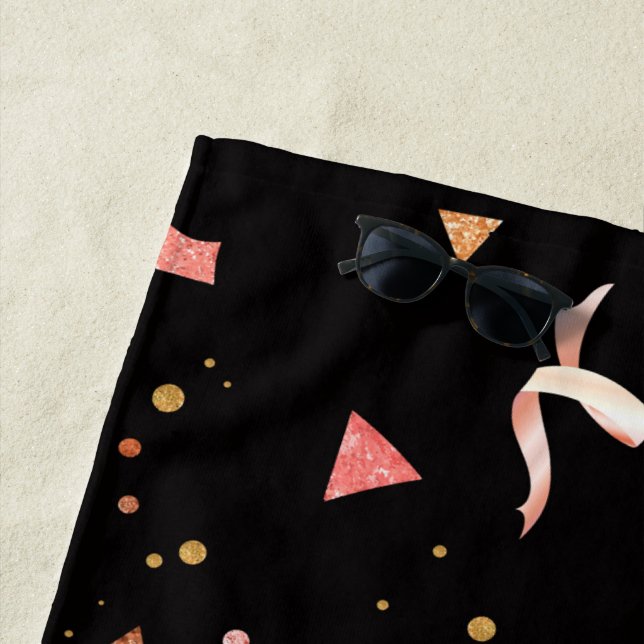 Serviette De Plage Ornements festifs 2 (En situation)