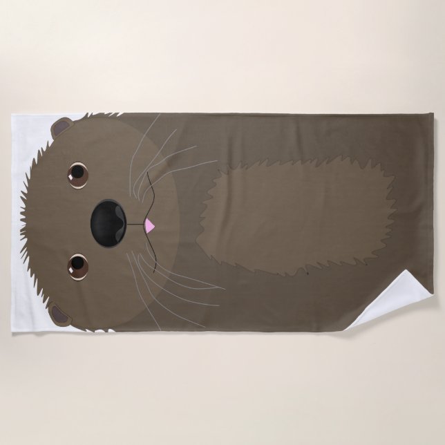 Serviette de plage Otter (Devant)