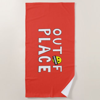 Serviette de plage Out of Place